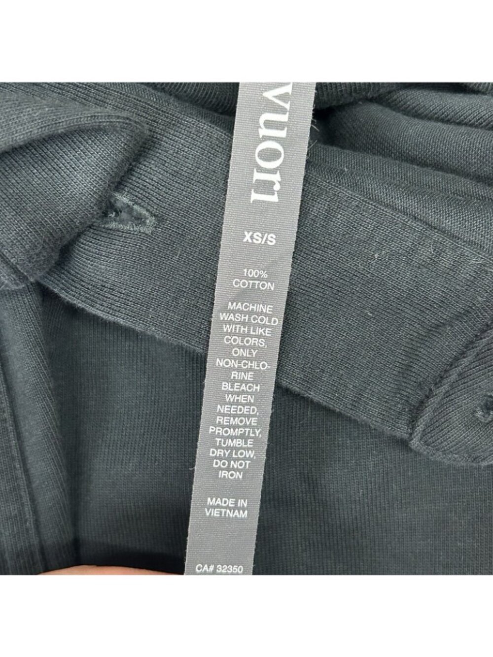 Vuori Mackenzie Shirt Jacket Womens XS/S Washed Black Long Sleeve Shacket Pocket - Picture 9 of 16